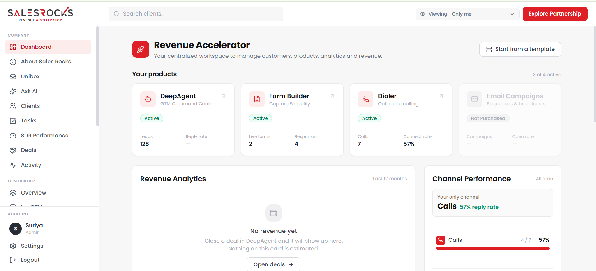 SalesRocks — AI Sales Product